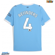 Manchester City Tijjani Reijnders #4 Hjemmedrakt 2025-26 Kortermet